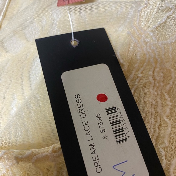 I. MADELINE IVORY LACE DRESS - SIZE M - NWT - Picture 3 of 9